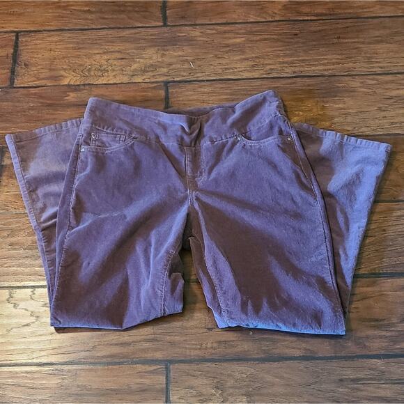 Chadwicks Pants - Purple Corduroy Pants, size 10 Chadwicks